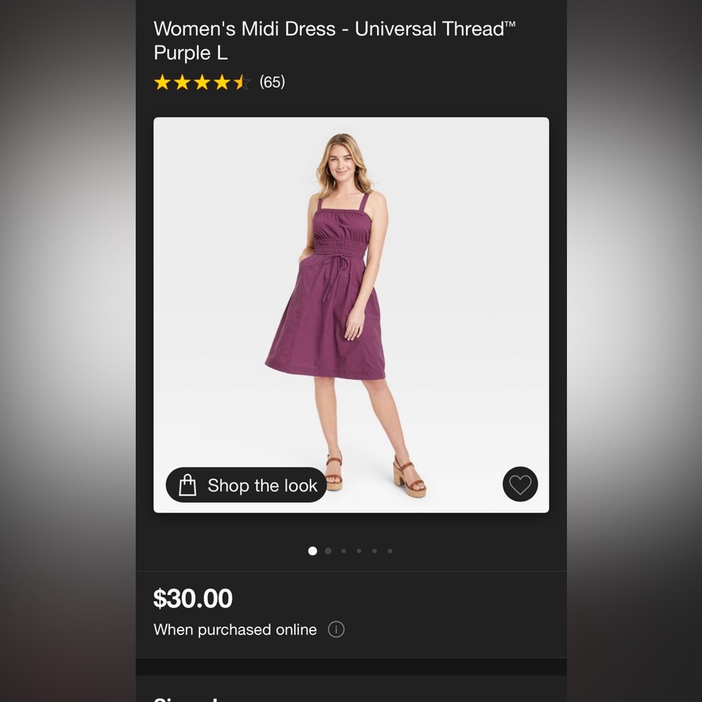 Universal Thread Midi Dress - Picture 6 of 6